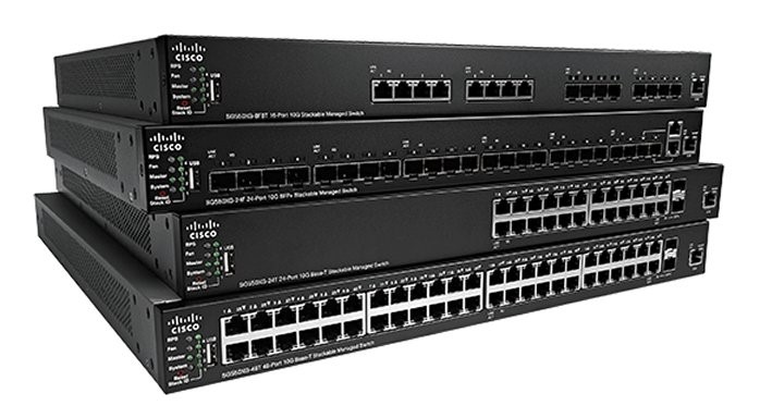 Cisco SG550X-48 48-Port Gigabit Stackable Managed Switch