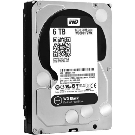 WD Black 6TB Performance Desktop Hard Drive WD6001FZWX