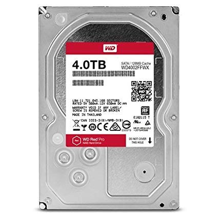 WD Red PRO 4TB NAS Hard Drive WD4002FFWX