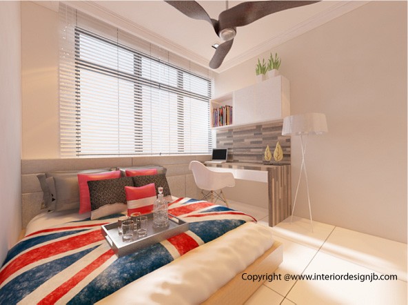 Bedroom interior design - Taman Cendana, Johor Bahru Bedroom interior design - Taman Cendana, Johor Bahru