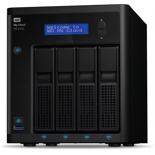 WD MY CLOUD PR4100 40TB - WDBNFA0400KBK-SESN