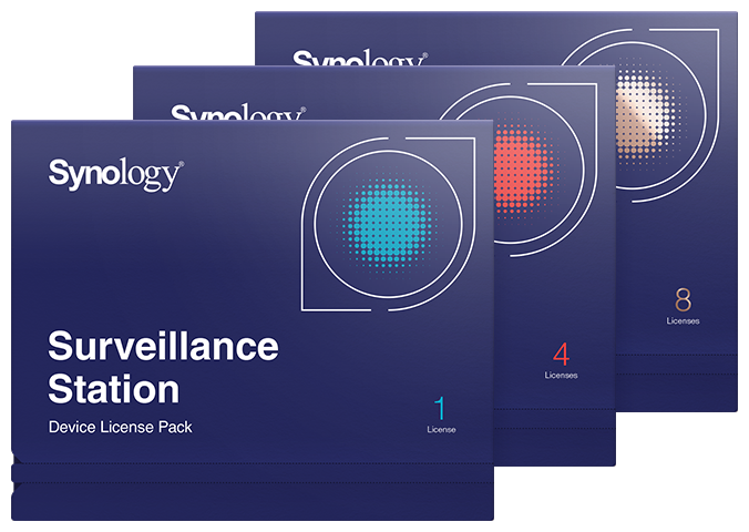 Synology Surveillance Device License Pack - SYN-IPCAM-LIC-1/