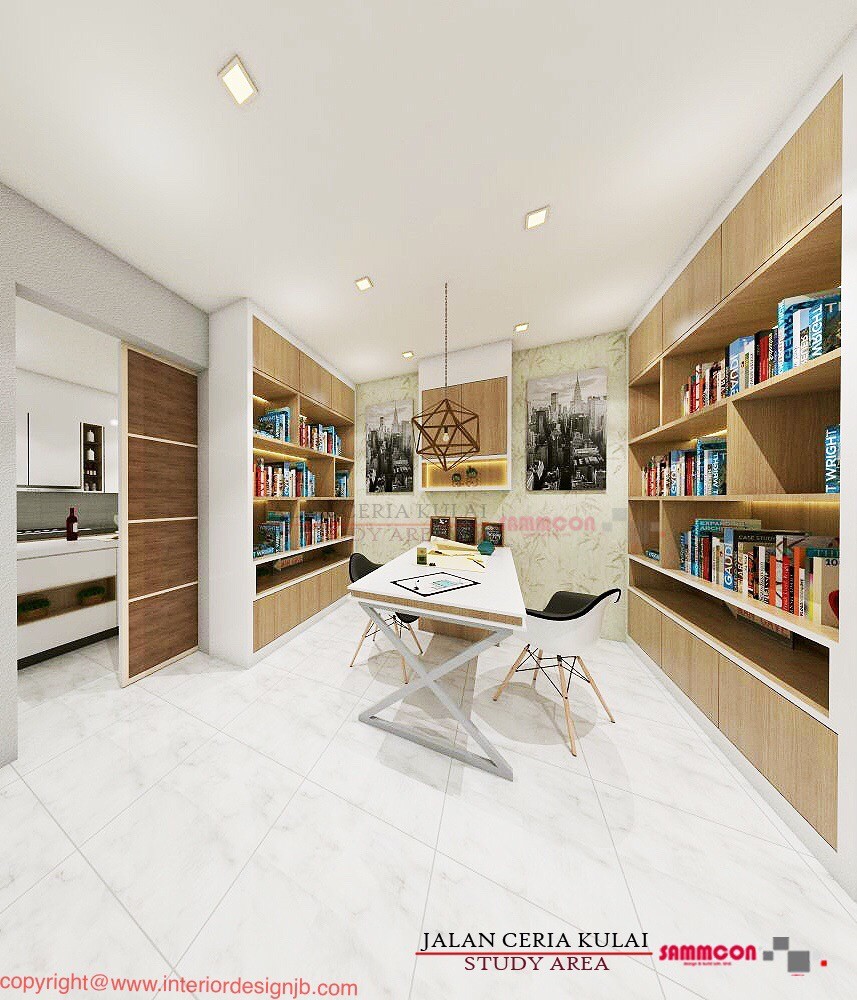 Interior Design Johor Bahru (JB) - Study area decoration Interior Design Johor Bahru (JB) - Study area decoration
