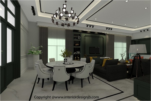 Interior Design Johor Bahru (JB) - Dining hall decoration and renovation Interior Design Johor Bahru (JB) - Dining hall decoration and renovation