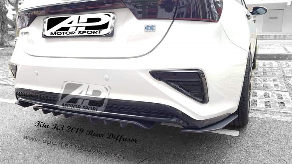 Kia K3 2019 Rear Diffuser 