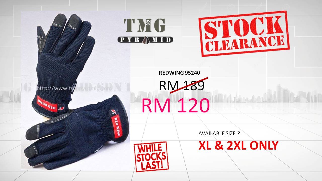 RED WING GLOVE 95240 RED WING GLOVE 95240