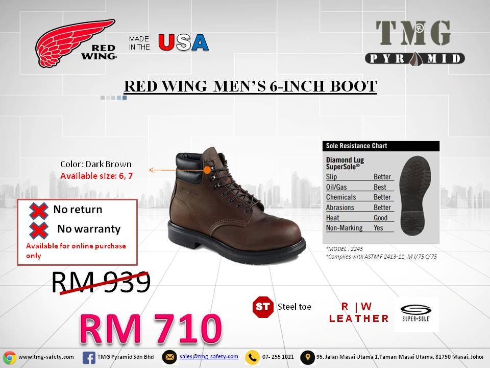 RED WING CLEARANCE RED WING CLEARANCE