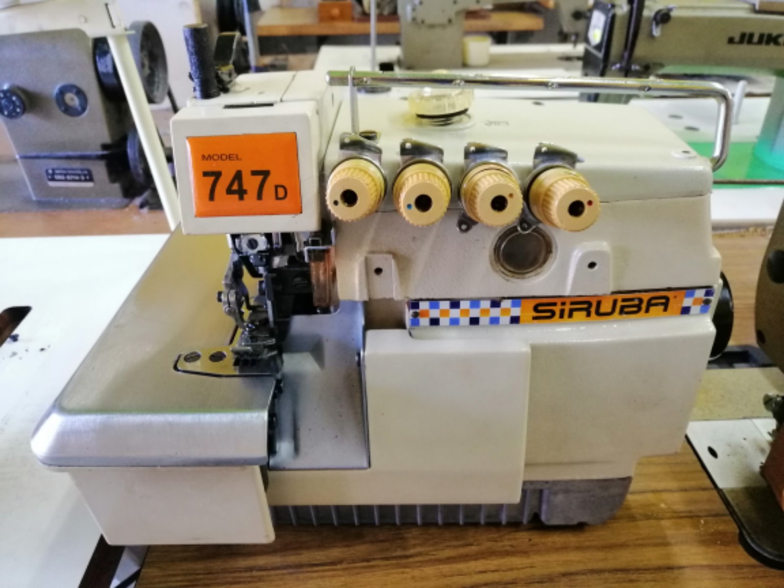 Second Hand Siruba Overlock Sewing Machine 