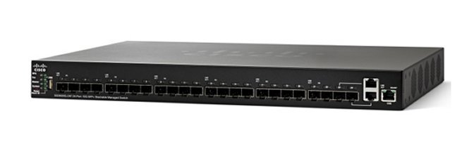 Cisco 24-port Ten Gigabit (SFP+) Switch.SG350XG-24F/SG350XG-