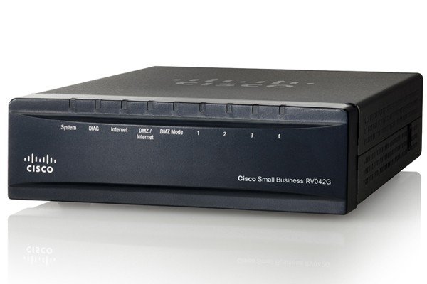 Cisco Dual Gigabit WAN VPN Router.RV042G/RV042G-K9-UK