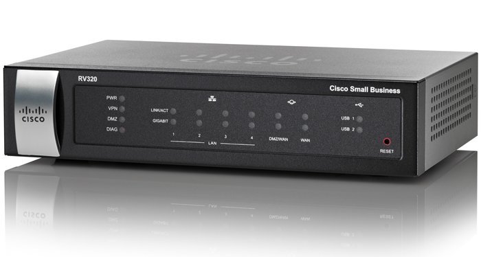Cisco Dual Gigabit WAN VPN Router.RV320/RV320-K9-G5