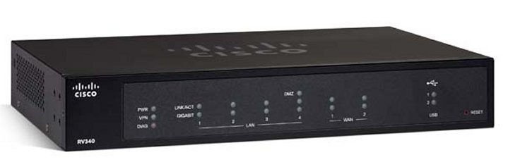 Cisco Dual WAN Gigabit VPN Router.RV340/RV340-K9-G5
