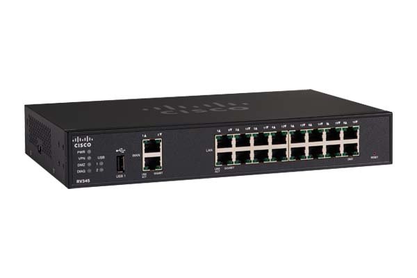 Cisco Dual WAN Gigabit VPN Router.RV345 Cisco Dual WAN Gigabit VPN Router.RV345