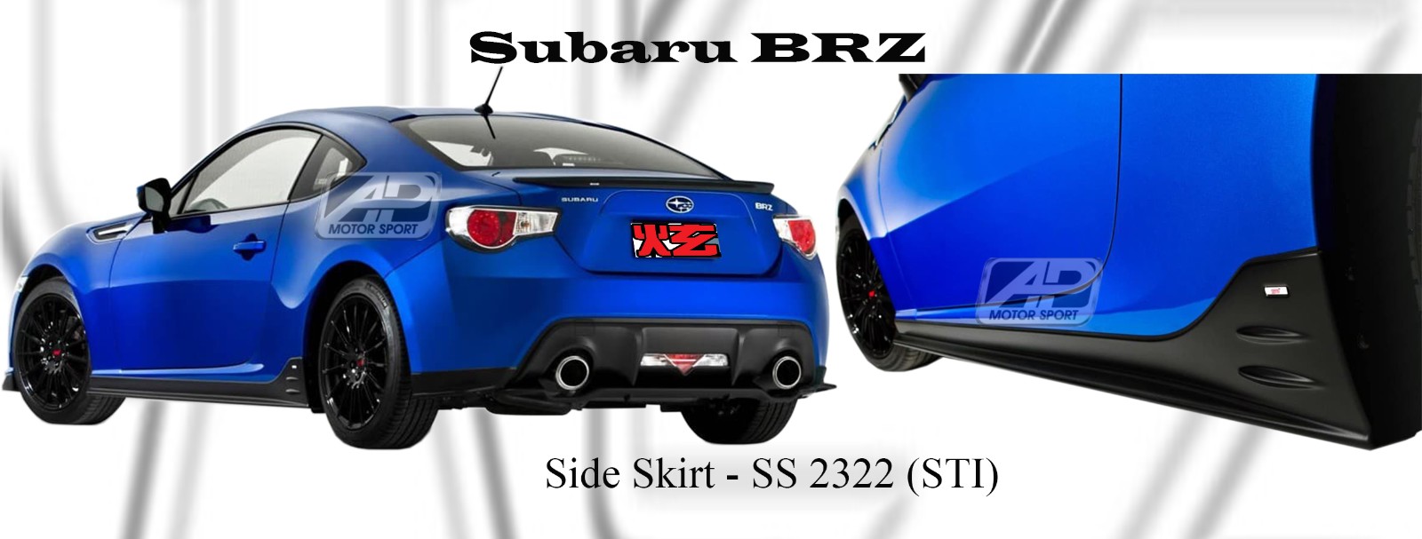 Subaru BRZ Sti Side Skirt 