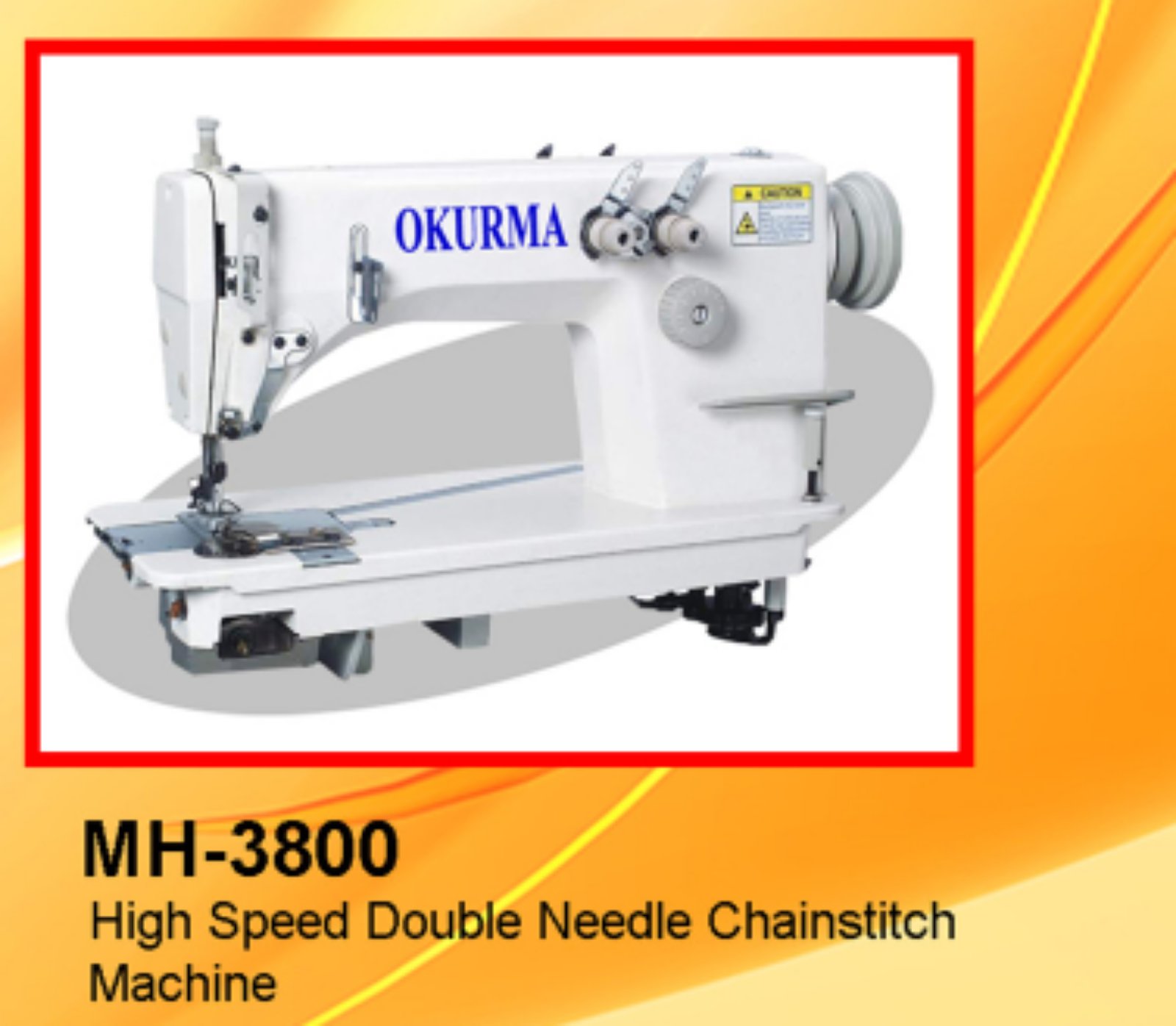 Okurma Chain stitch Industrial sewing machine 