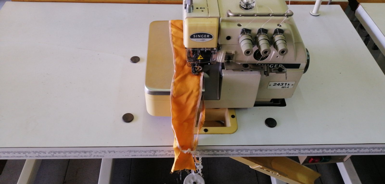 2nd Singer Overlock Industrial Sewing Machine