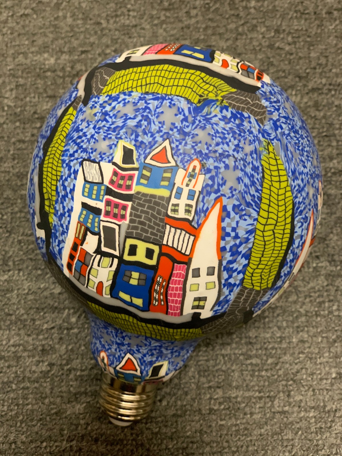 LED 6W ART DESIGN G125 E27 BULB