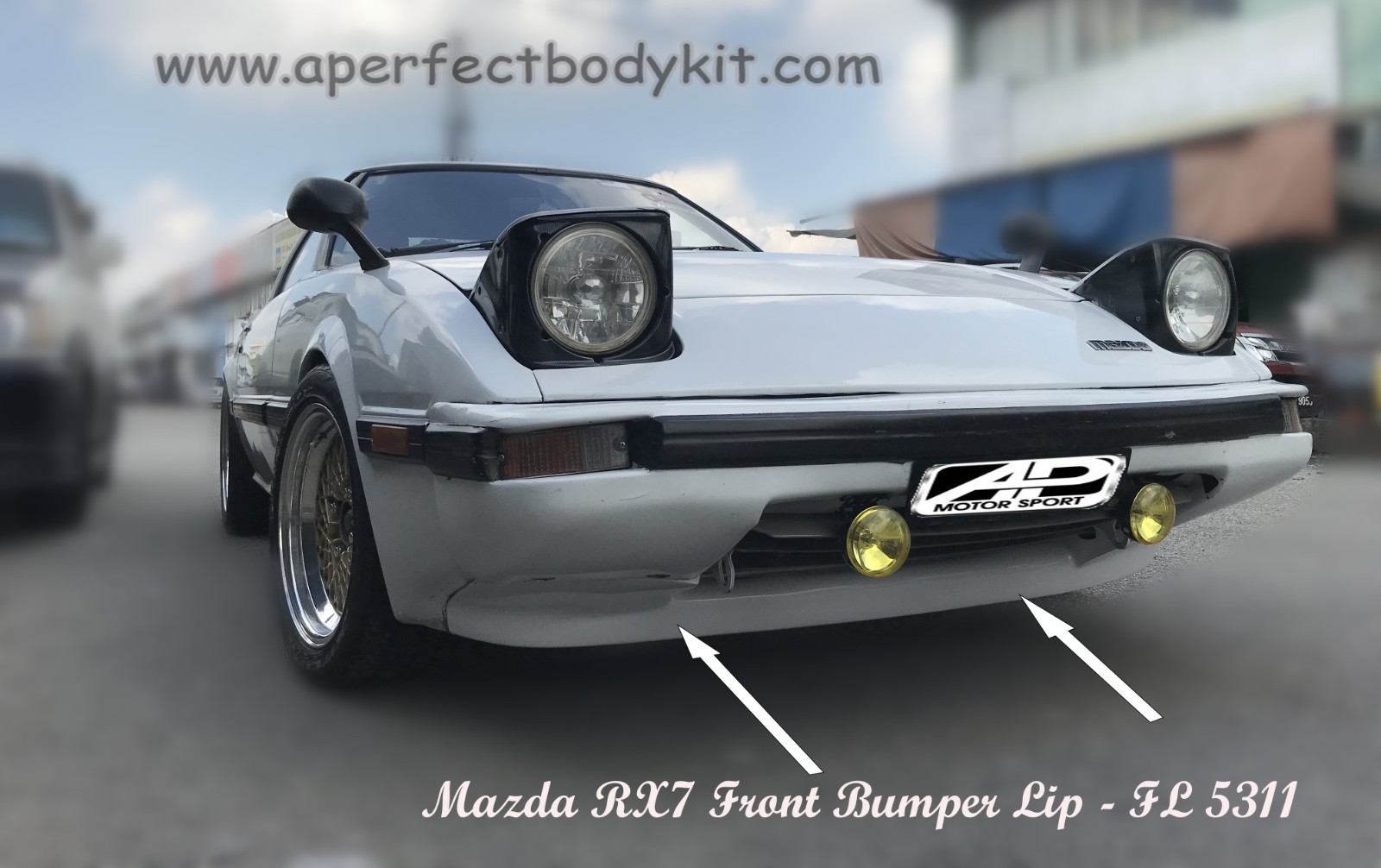 Mazda RX7 Front Bumper Lip 