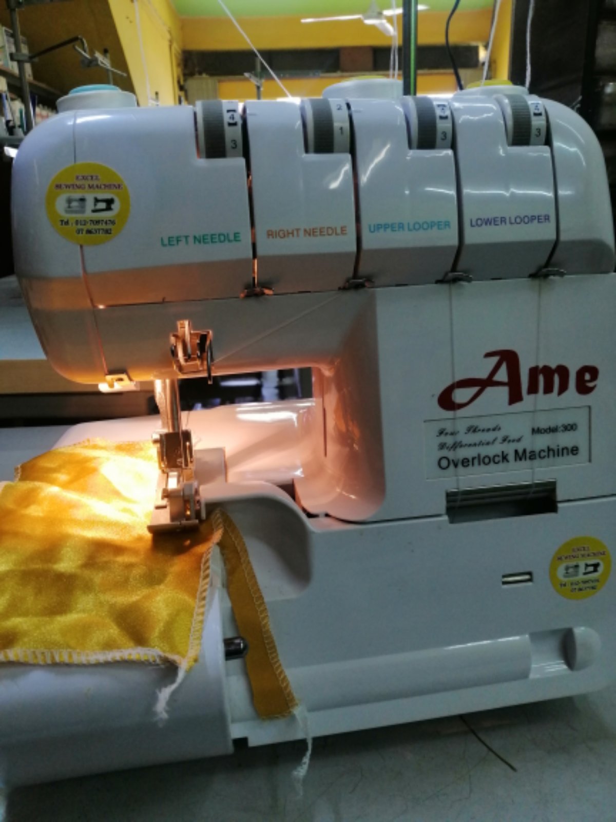 Ame Portable Overlock Sewing Machine