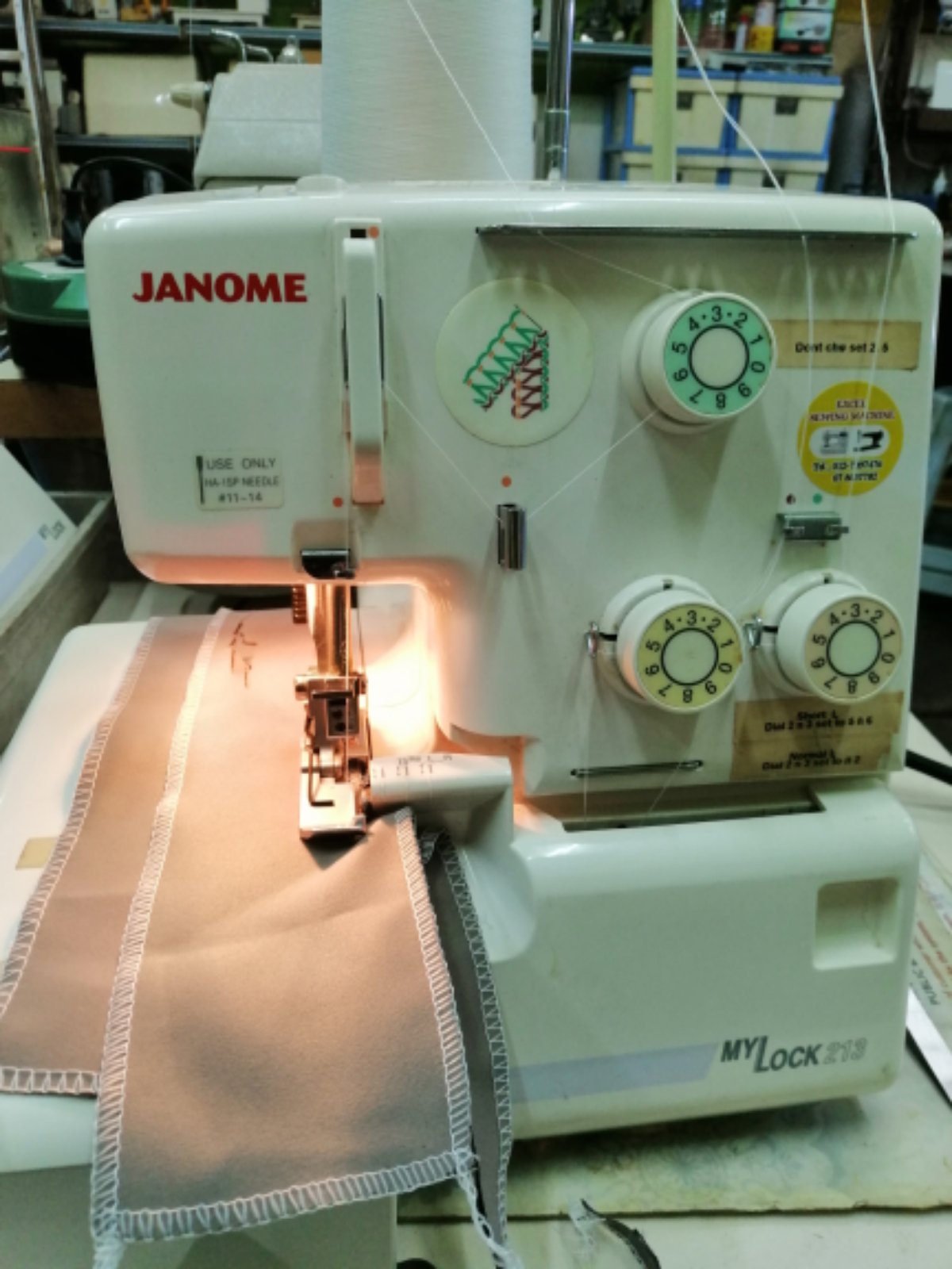 Sevis And Repair Janome Portable Overlock Sewing machine 