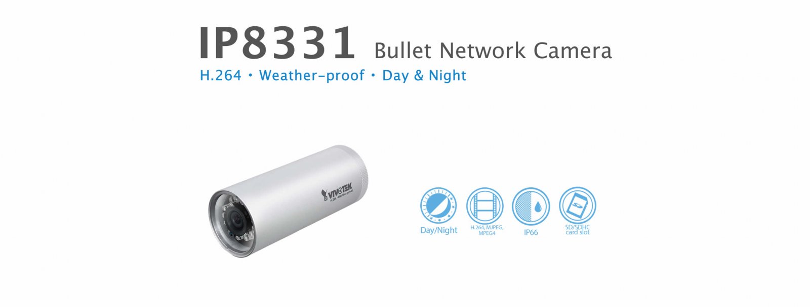 IP8331. Vivotek Bullet Network Camera