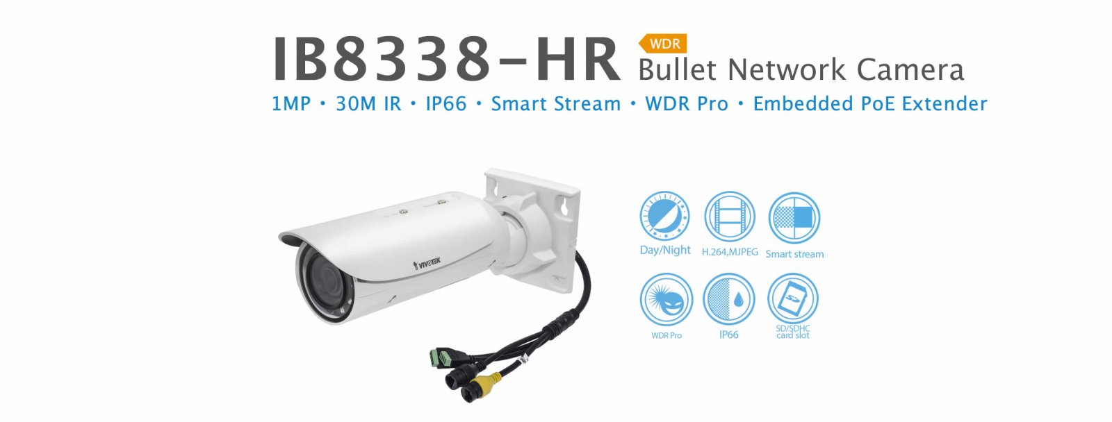 IB8338-HR. Vivotek Bullet Network Camera