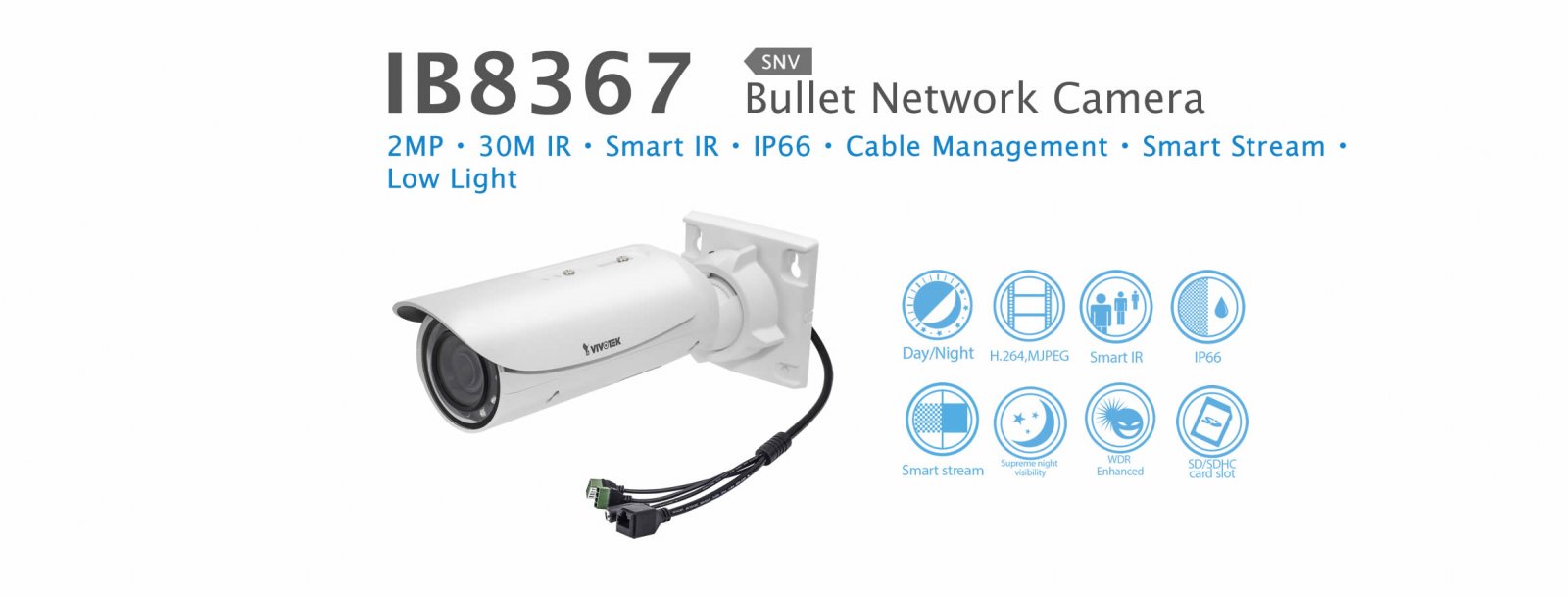 IB8367. Vivotek Bullet Network Camera