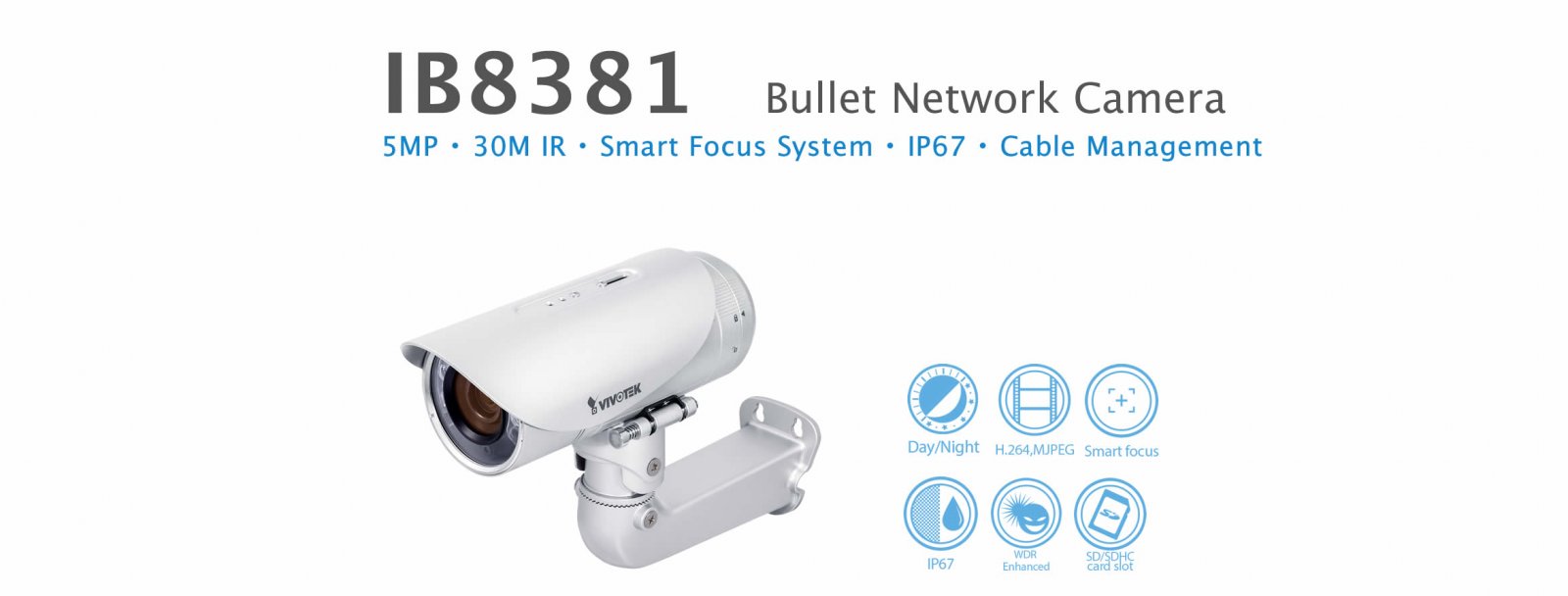 IB8381. Vivotek Bullet Network Camera