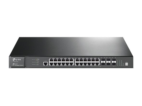 T3700G-28TQ. TPlink JetStream 28-Port Gigabit Stackable L3 M