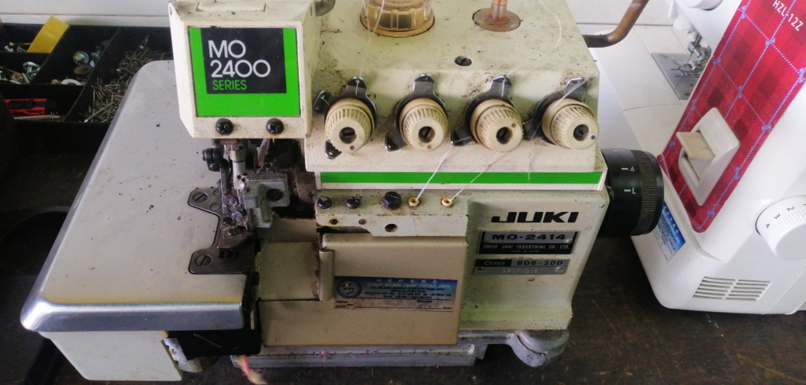 Sevis Repair Juki Overlock Industrial Sewing Machine 