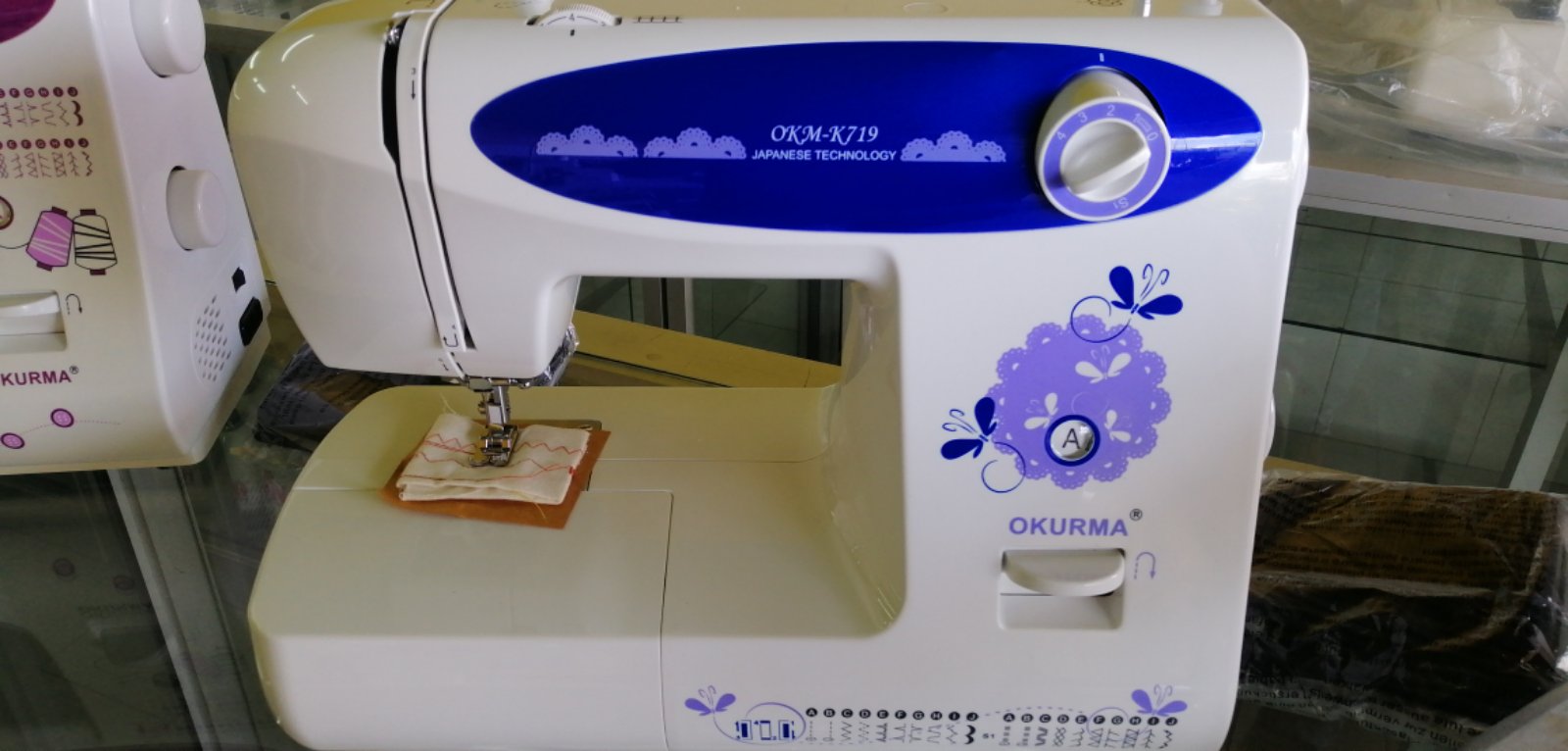 New Portable Zie Zig Sewing Machine
