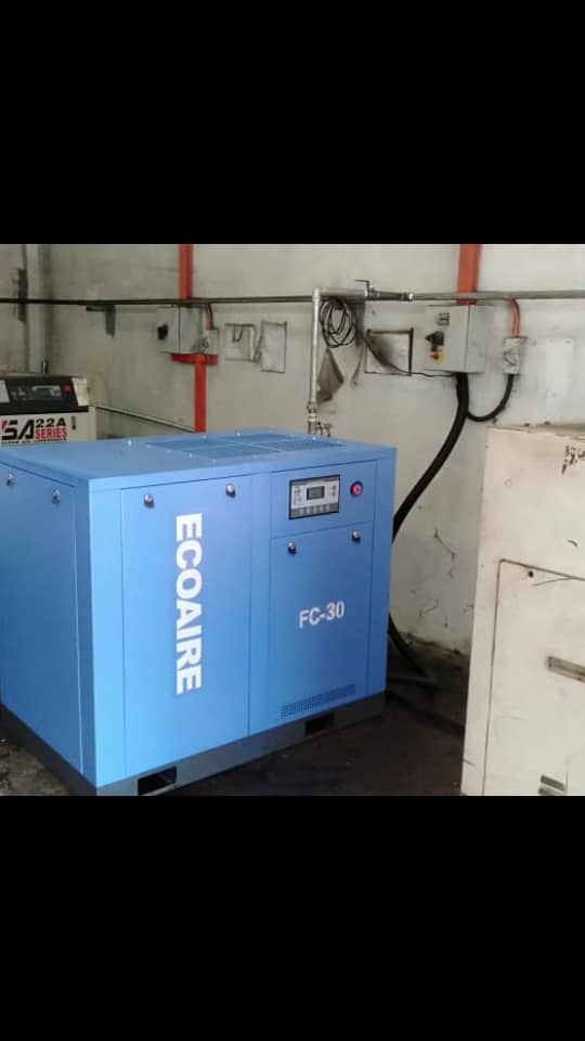 New ECOAIRE Air Compressor Installation FC-30 