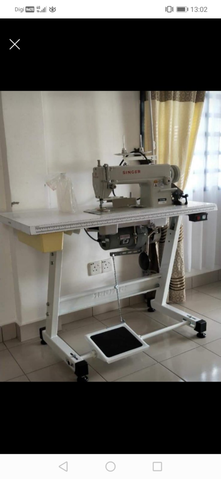 New Singer Hi Speed Industrial sewing machine 