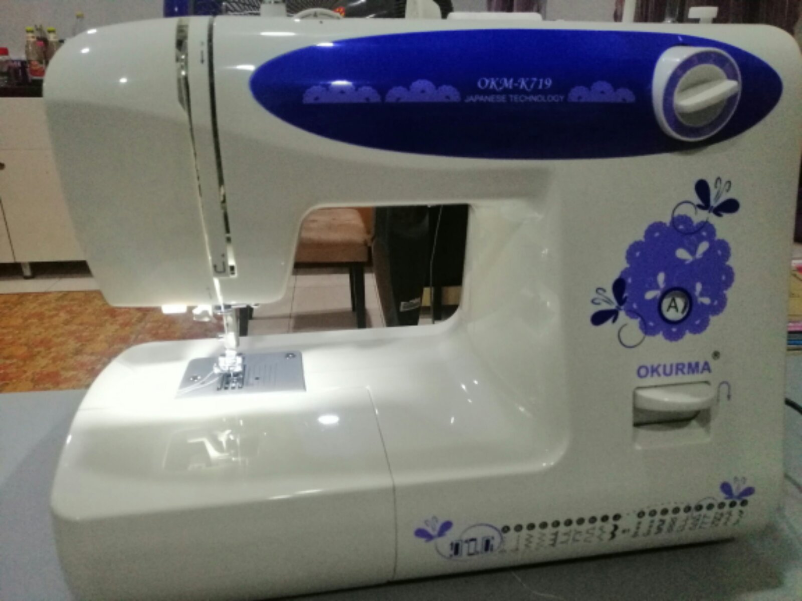 Okurma Portable Zie Zig Sewing machine 