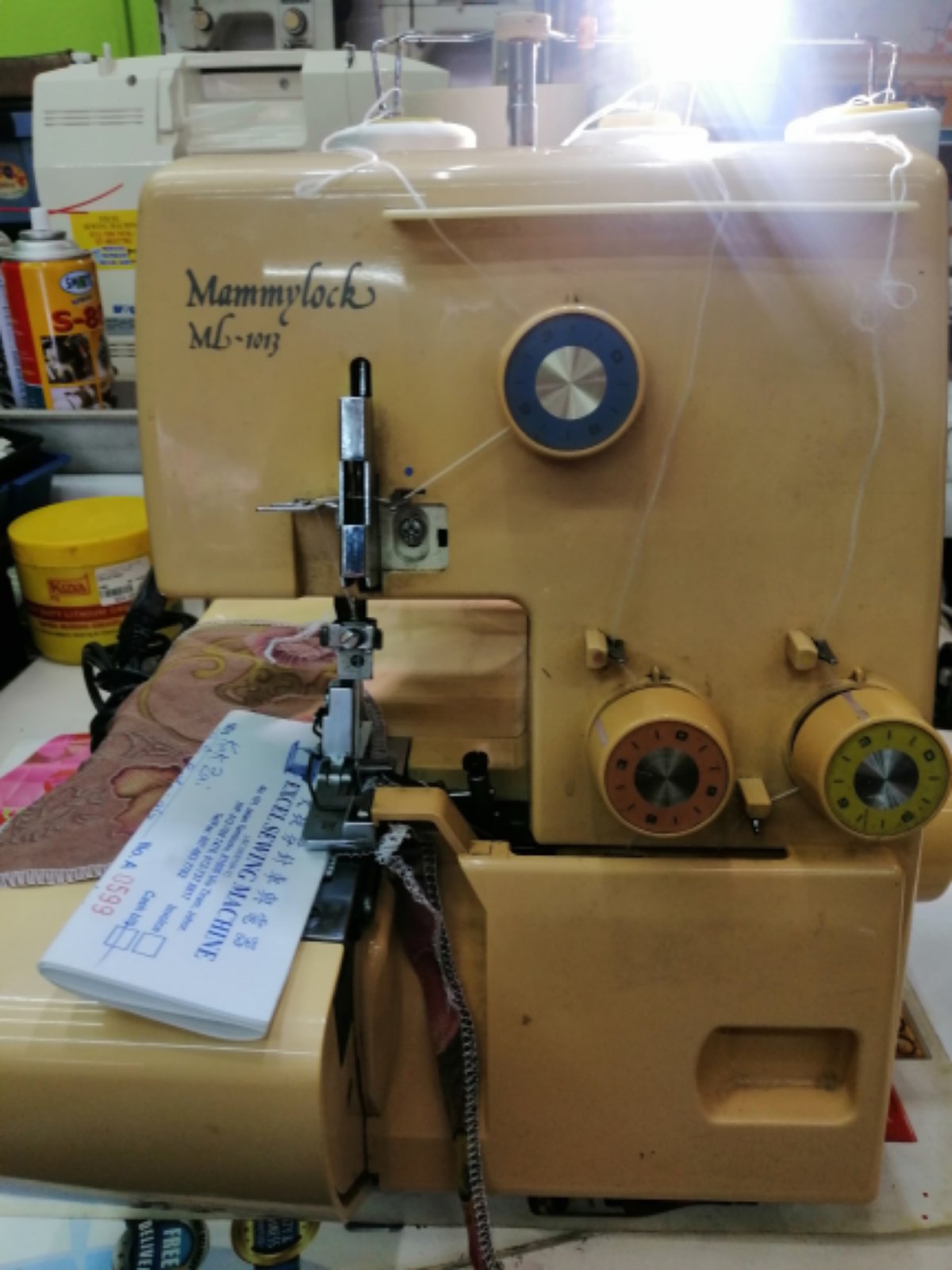 Repair Sevis Mammylock Portable Overlock Sewing machine 