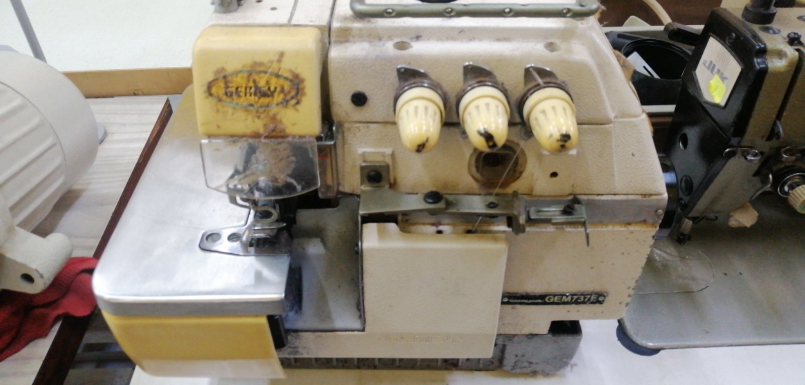 Repair Sevis Gemsy Industrial Overlock Sewing Machine