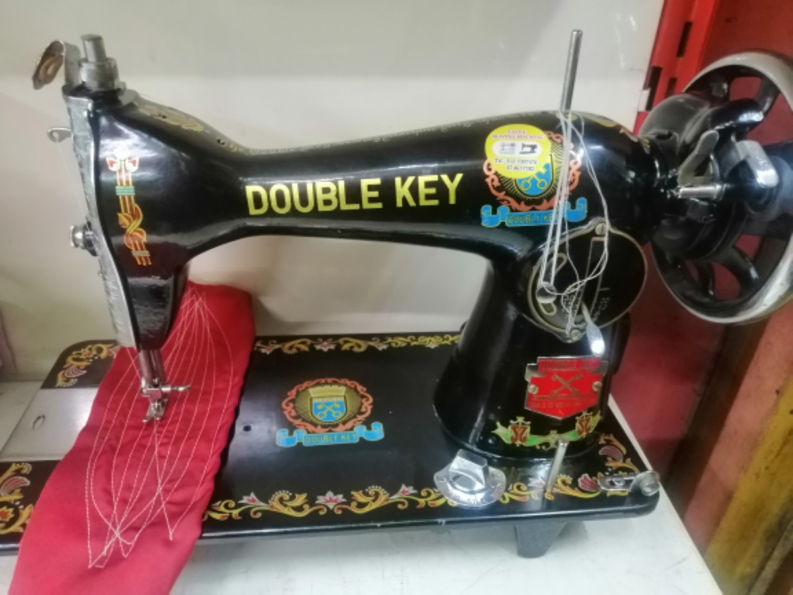 Repair Dan sevis Double Key Antique Ha Sewing Machine 