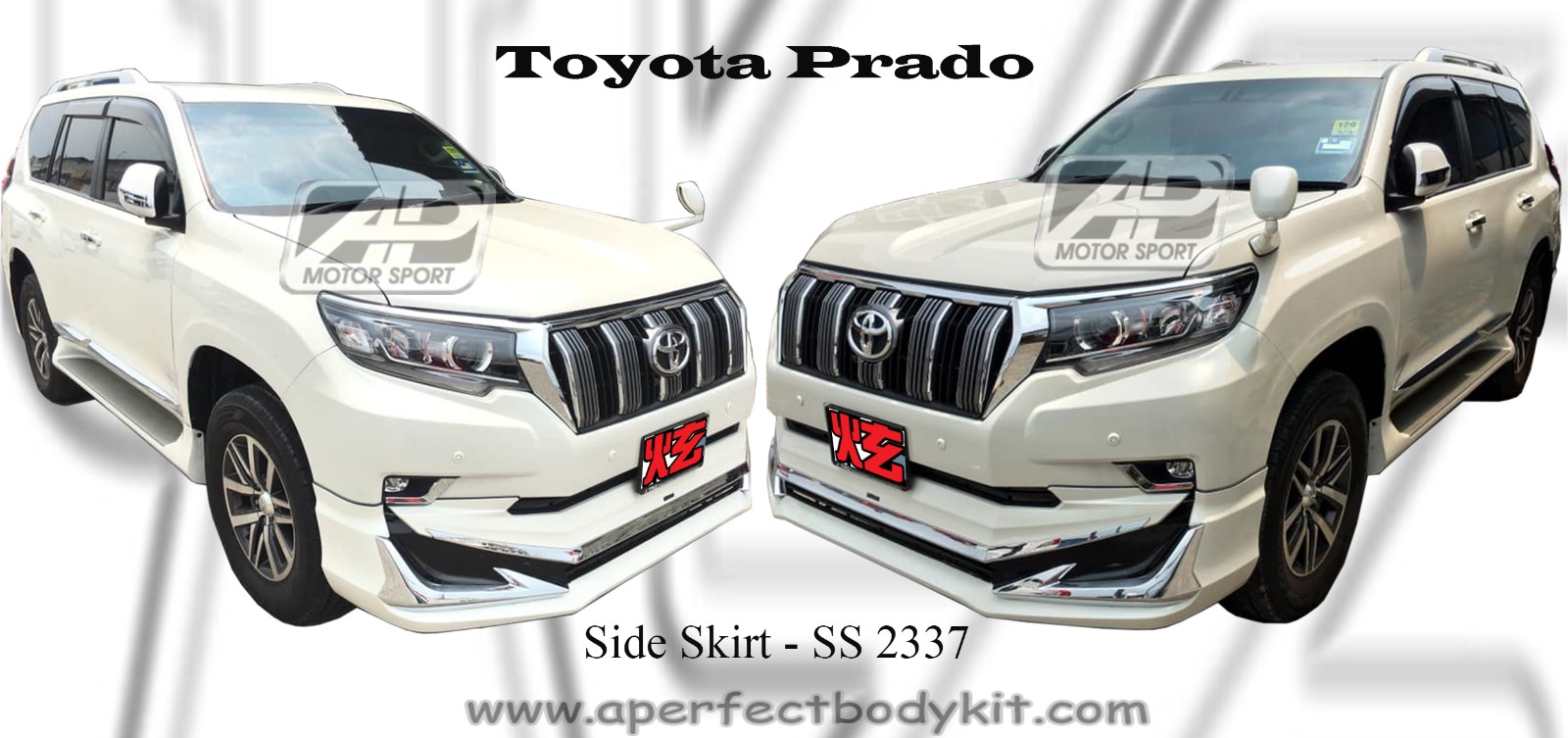 Toyota Prado Side Skirt 