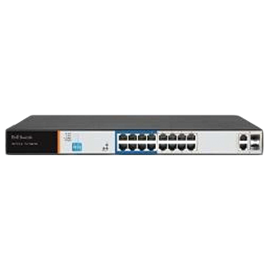 IES-116P. PVE 16-POE + 2 GB Combo Uplink Network Switch (150