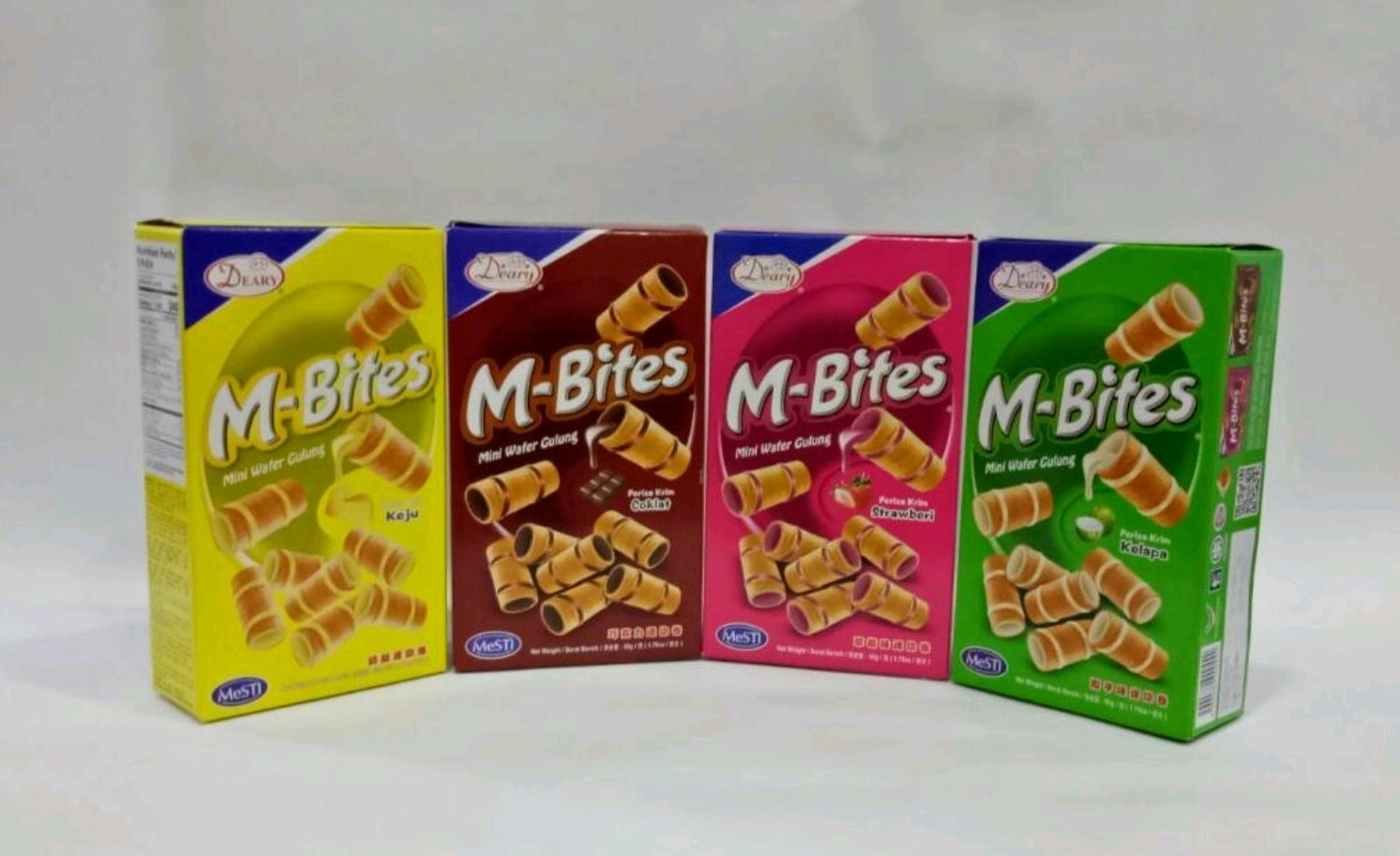 M-Bites ( Mini Wafer Rolls) 