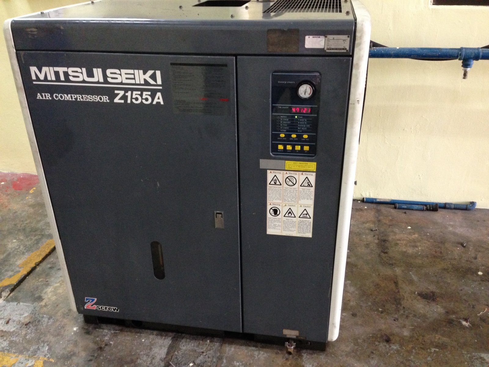 Mitsui Seiki Air Compressor Z155A