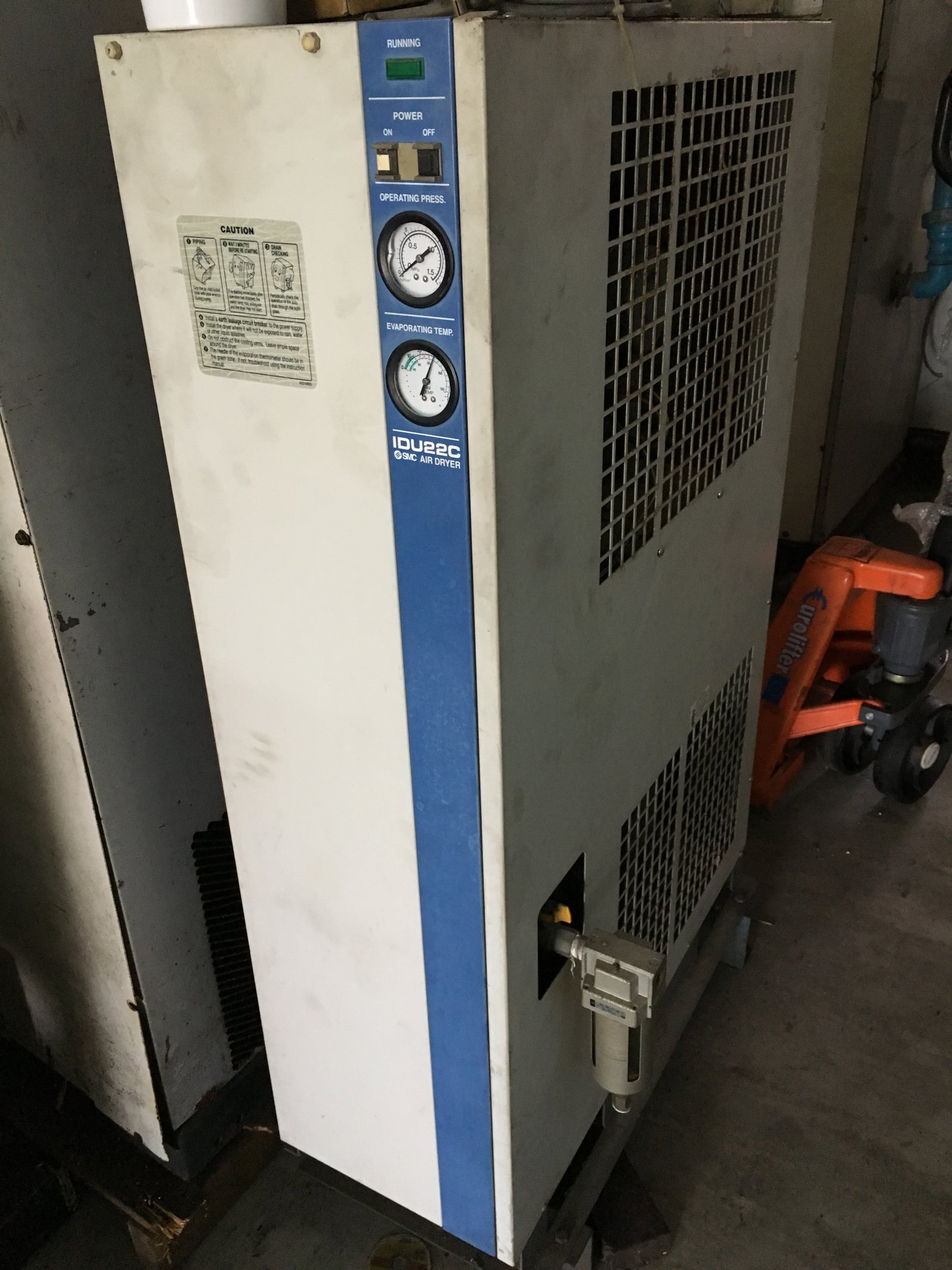 SMC Air Dryer IDU22C