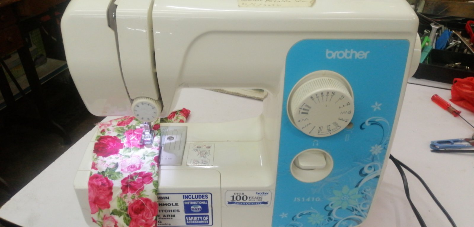 Repair Sevis Brother Portable sewing machine 