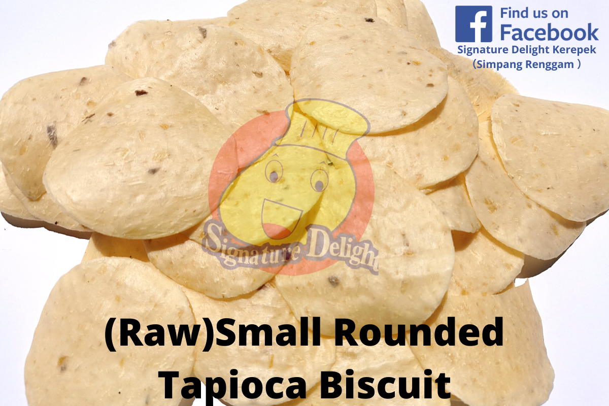 (Raw)Small Rouded Tapioca Biscuit