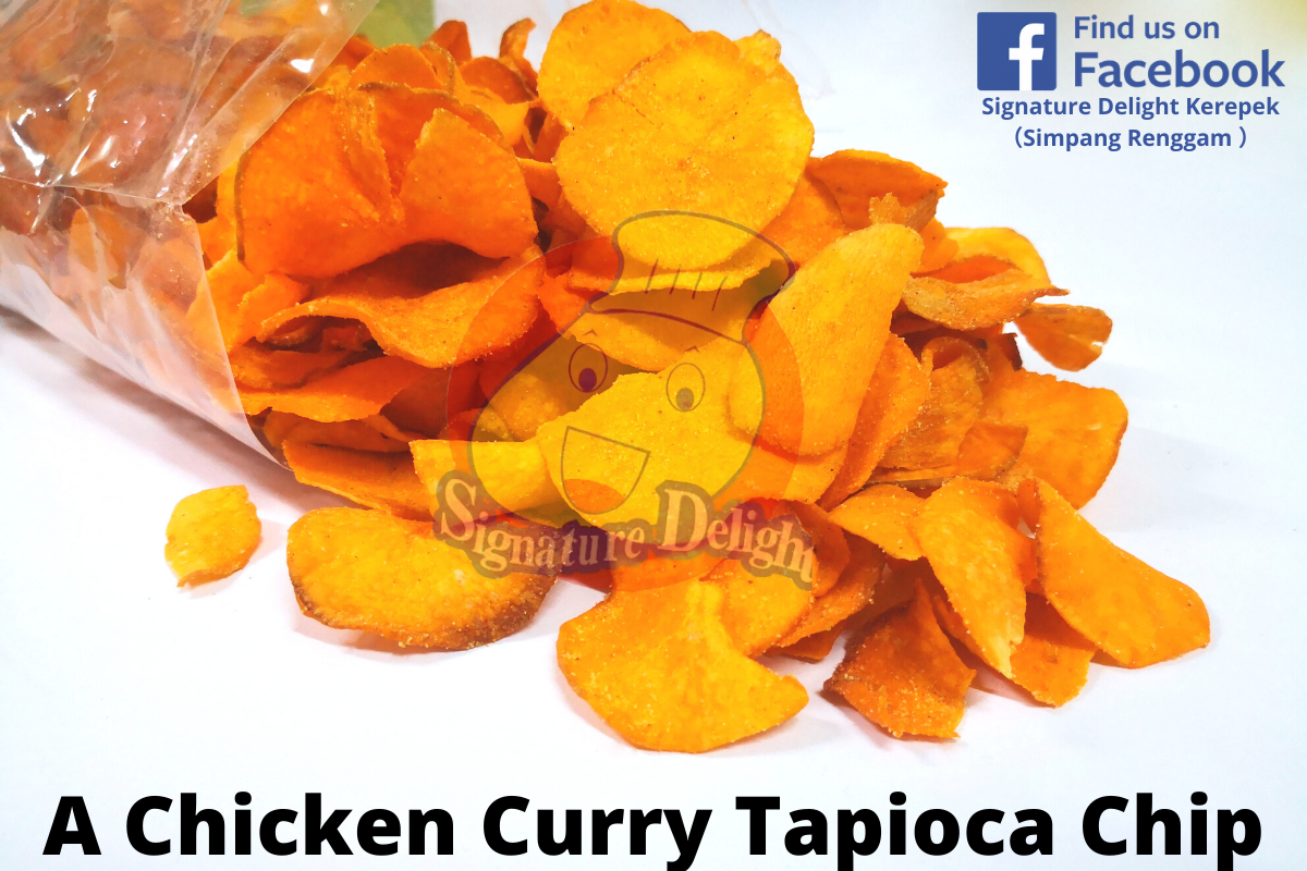 A Chicken Curry Tapioca Chip