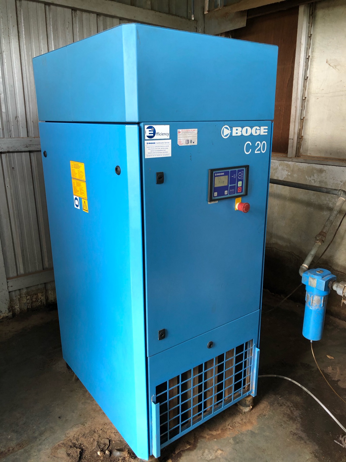 BOGE 20 HP Air Compressor C 20