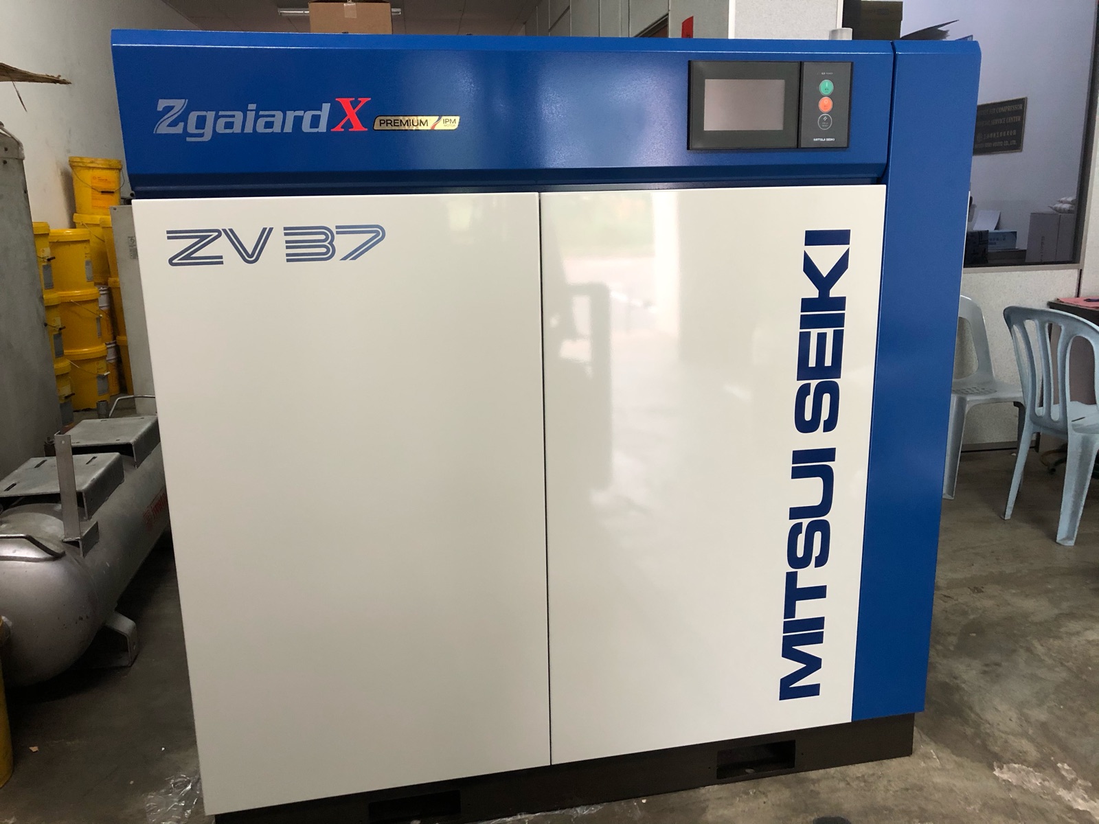 Mitsui Seiki Air Compressor ZV37