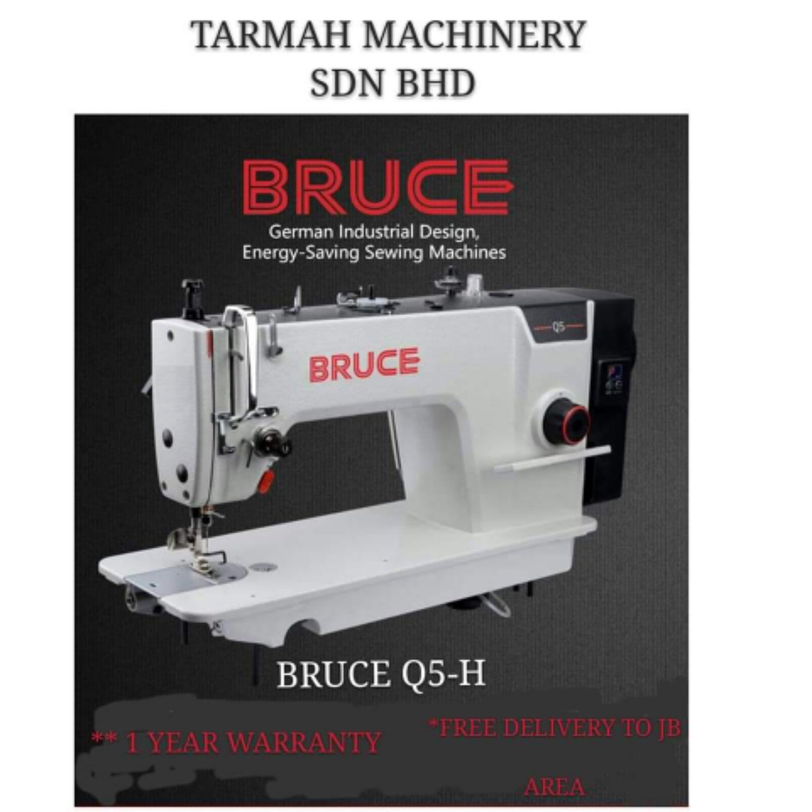  Bruce Hi Speed Lockstich Sewing Machine 