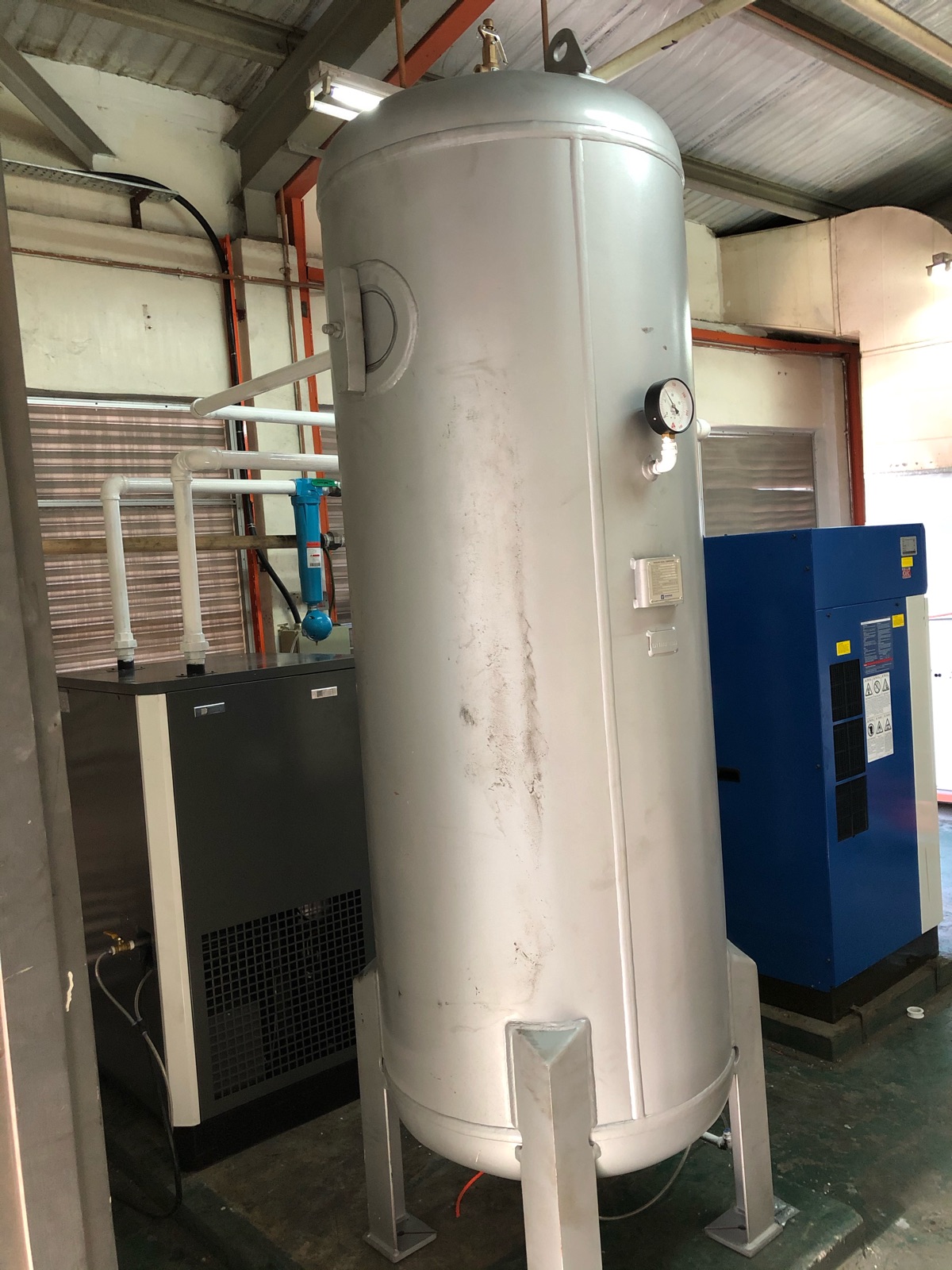 New Installation 1000 Litres Dancomair Air Receiver Tank 