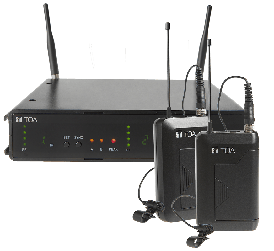 WS-432. Dual Channel Wireless Set. #ASIP Connect